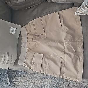 Essentials oak cargo skirt